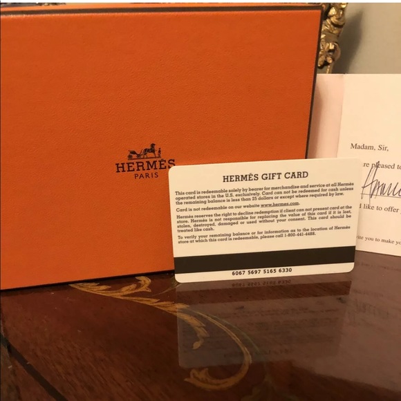 Hermes Other - 💳Hermes $200 Gift Card